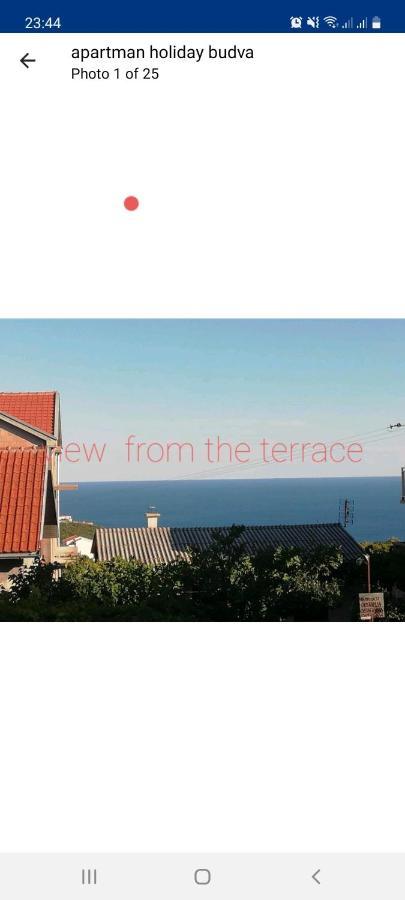 Apartman Holiday Budva Eksteriør bilde